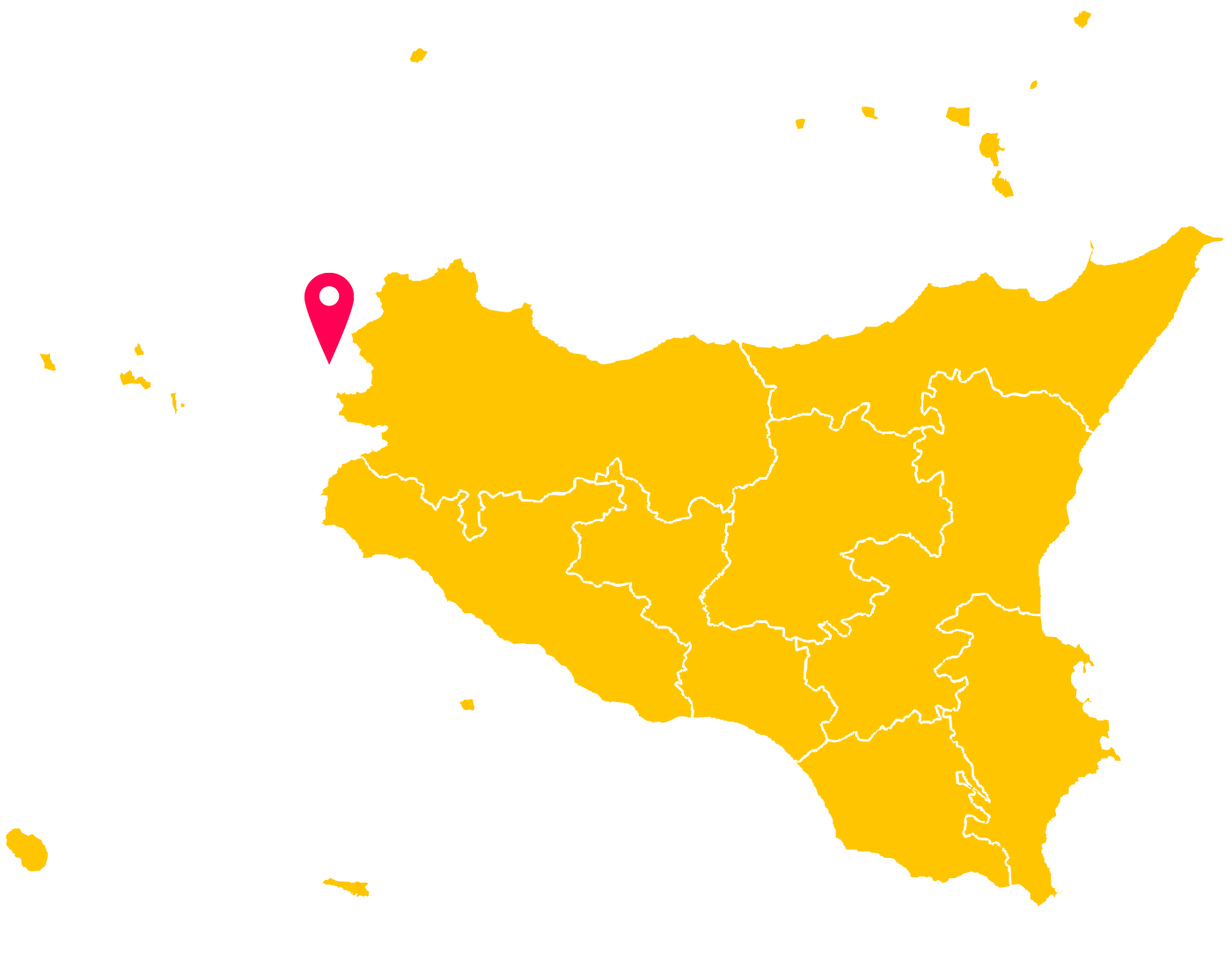 Map of Pelagian Islands